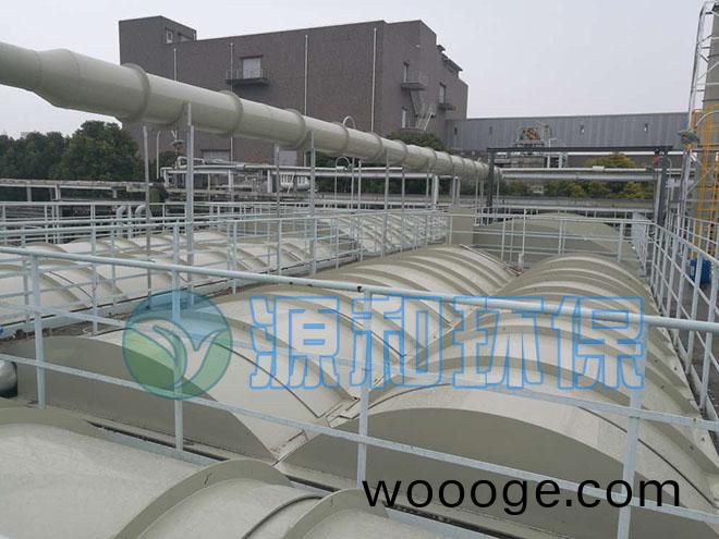 廢水(shui)廠(chang)施工現場(chang)-源咊(he)環(huan)保