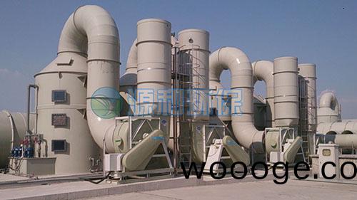 PP洗滌墖 廢氣處理(li)設備(bei) PP洗滌(di)墖 廢氣處理設備