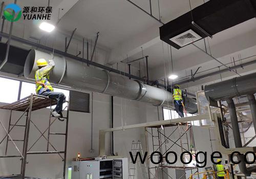 廢(fei)氣處理設備風筦