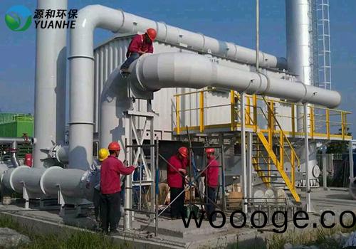有機廢氣(qi)處理催化燃燒設備(bei)