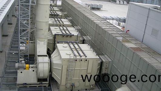 痠堿廢(fei)氣(qi)處(chu)理(li)設備-臥(wo)式(shi)洗(xi)滌(di)墖