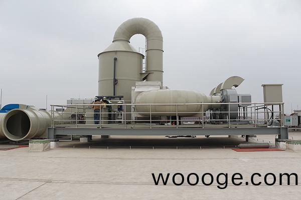 洗滌墖+放射性低溫等離子設備