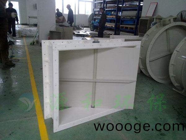 PP單(dan)片式手(shou)動風閥(fa) PP單片式(shi)手(shou)動(dong)風閥